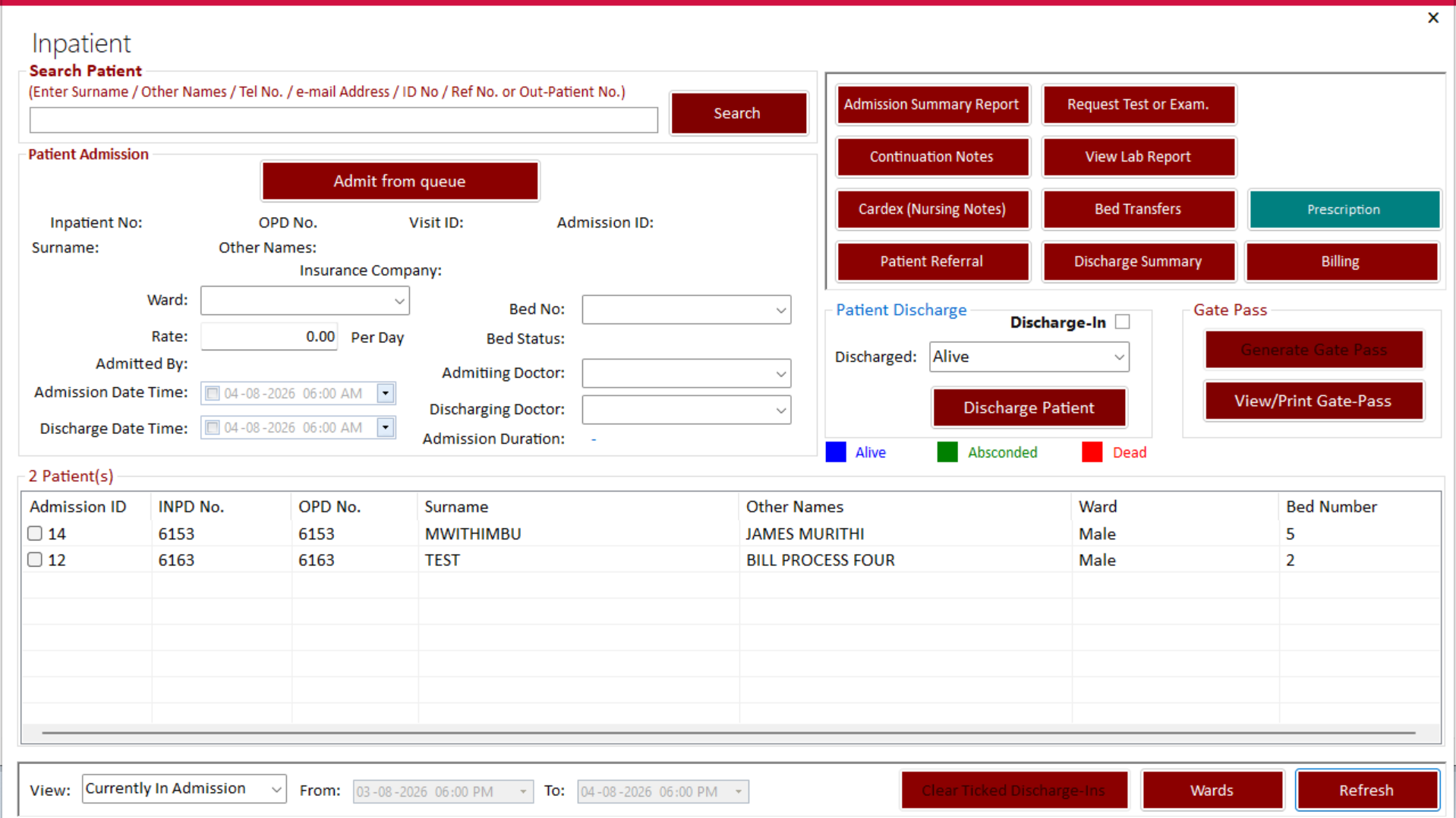 Inpatient Management